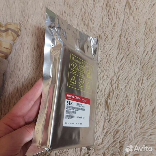 Жесткий диск Western Digital Red Pro 6 Тб Новый