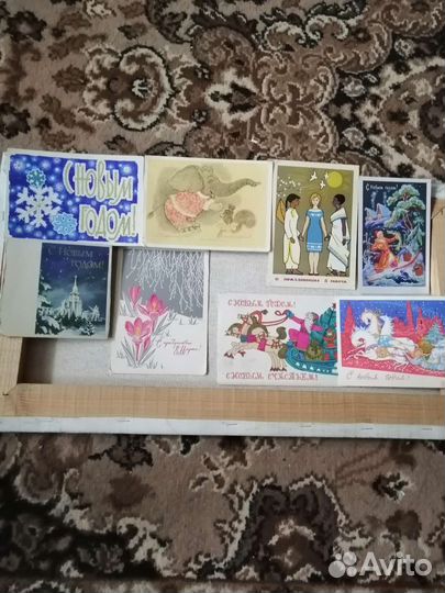 Открытки СССР 1950-1960 годов