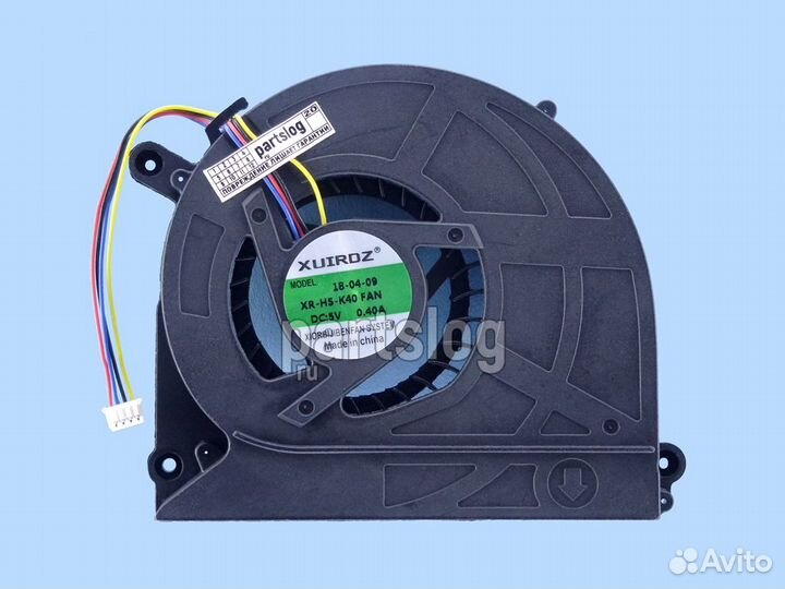 Вентилятор для Asus A41 K40 K50 K60 K70 P50 X5D 4