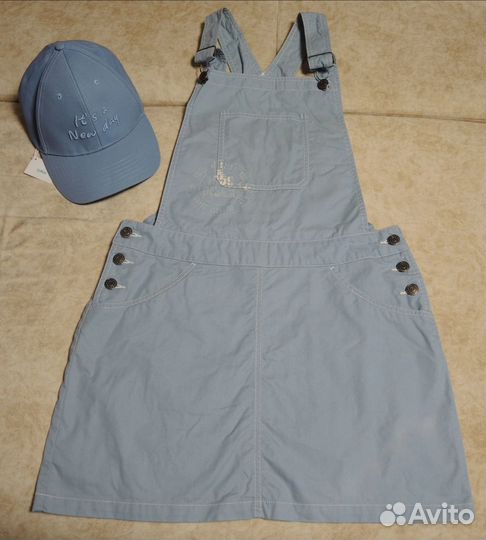 Сарафан женский б/у Desam +новая бейсболка Befree