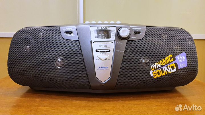 Бумбокс Sharp QT 86 AUX+ bluetooth