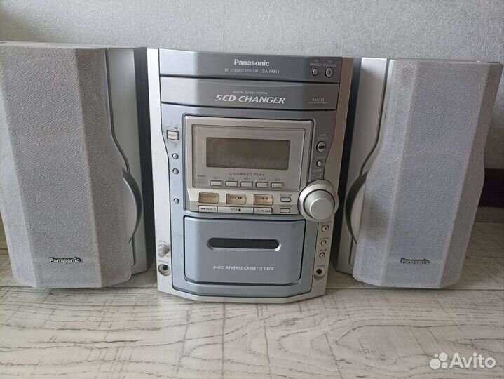 Музыкальный центр panasonic sa pm 11