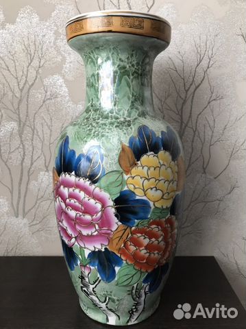 Ваза напольная высокая