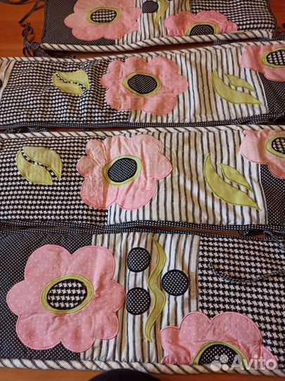 Бортики в детскую кроватку