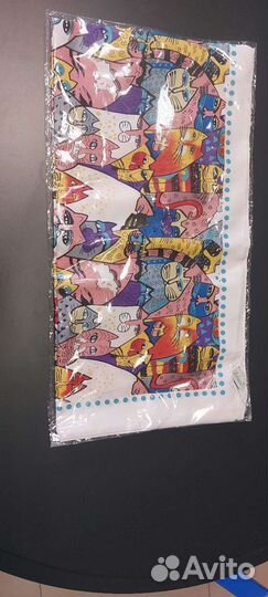 Шелковый платок 90х90см