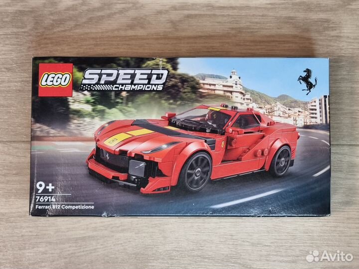 Новый Lego 76914 Ferrari 812 Competizione
