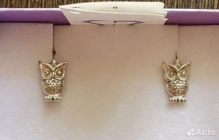 Серьги серебро 925 проба
