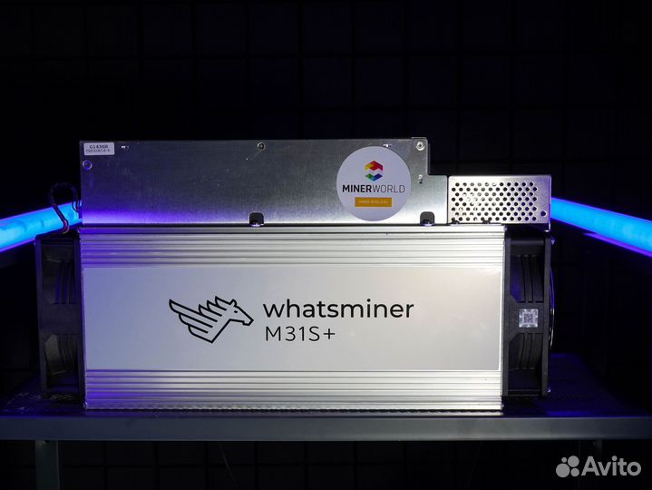 Майнер Вотсмайнер MicroBT M31s+ 74th NEW