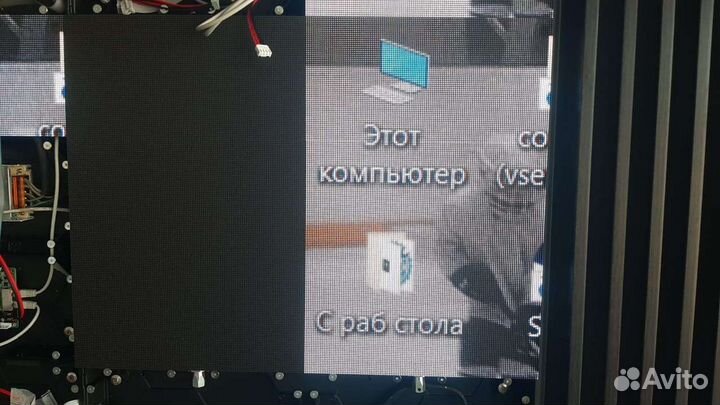 Монтаж ремонт настройка LED rgb экранов всех типов