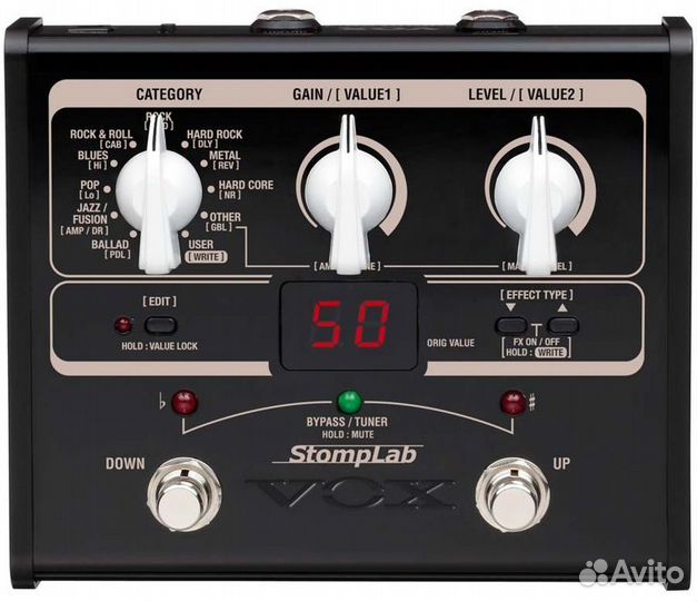 Гитарный процессор NUX