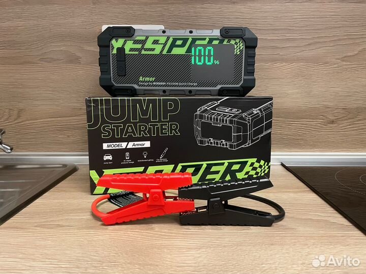 Бустер/пусковое устройство для аккумулятора авто