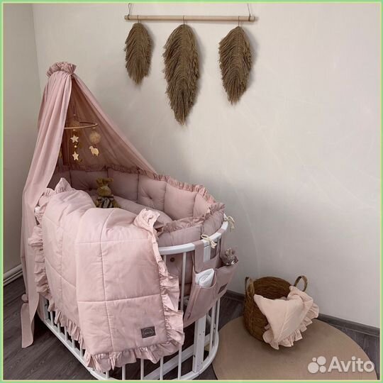 Бортики в детскую кроватку