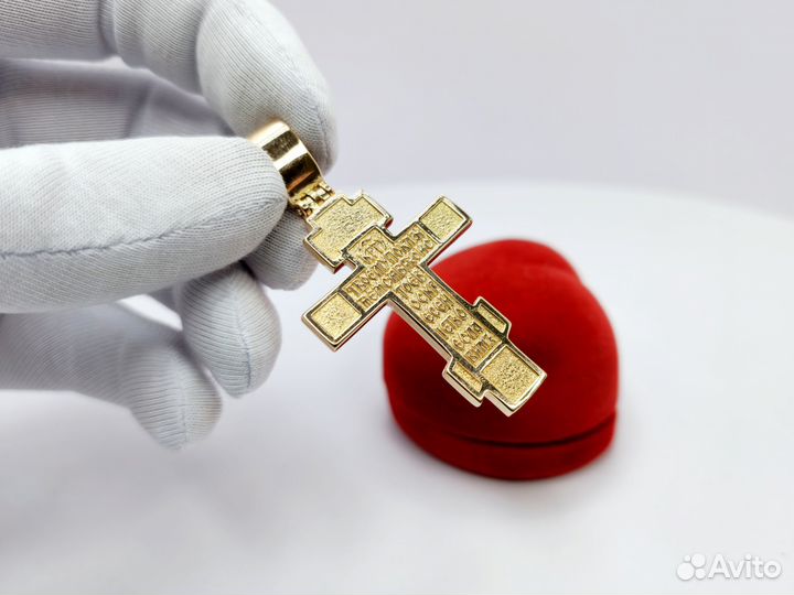 Золотой крест 5,5см 13,3гр