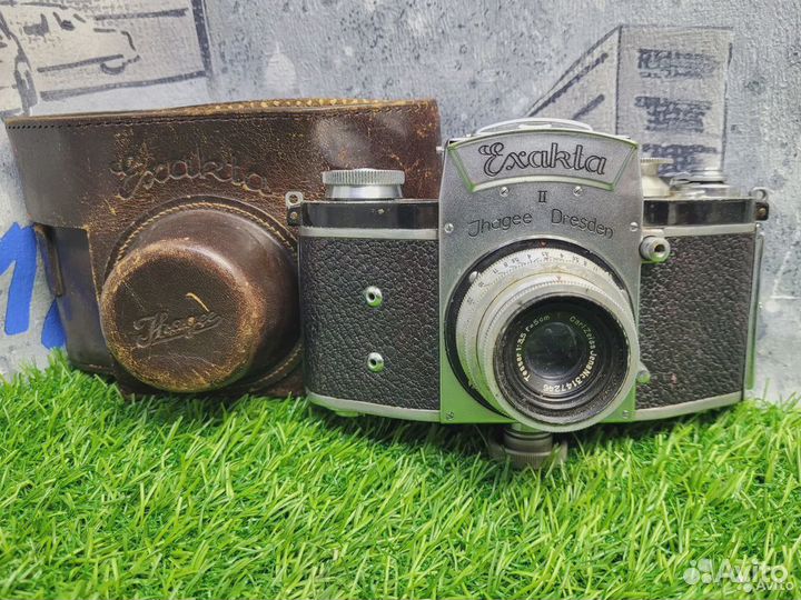Фотоаппарат Exakta II Jhagee Dresden + Tessar 1:3