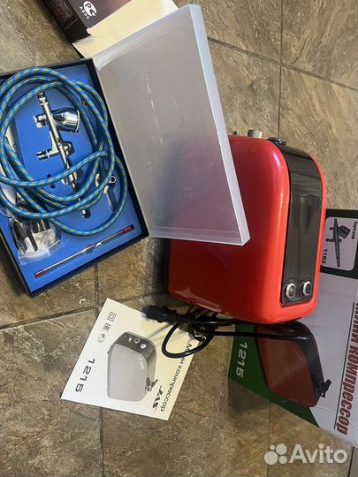 Мини компрессор gas 1215 аэрограф