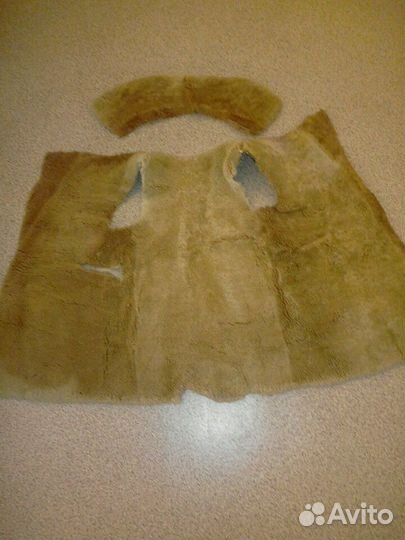 Мех СССР натуральный от детской шубки