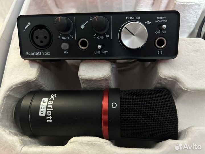 Focusrite Scarlett Solo Studio 2ND GEN Набор