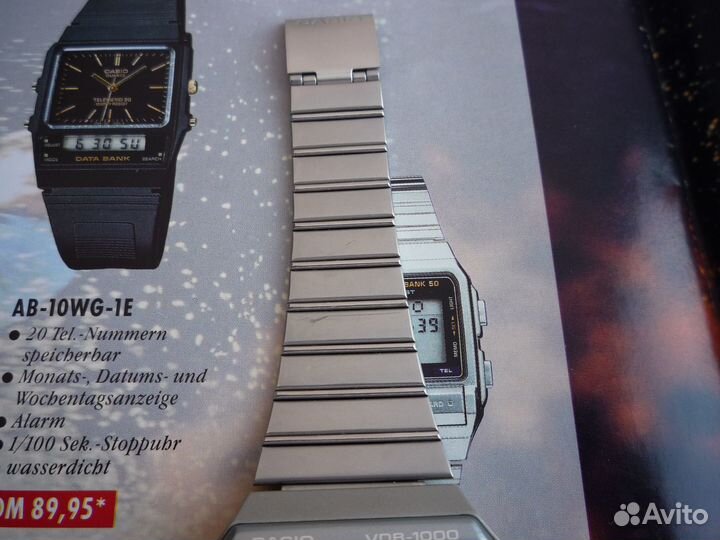 Часы Casio VDB-1000 Data Bank