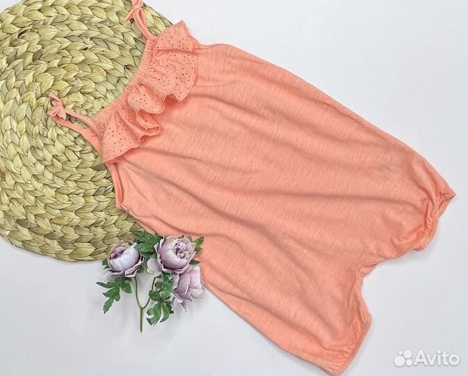 Пакет фирменных летних вещей для девочки 80 см