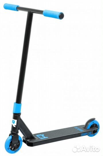 Самокат трюковой rrampa 540 d110мм (2021) голубой