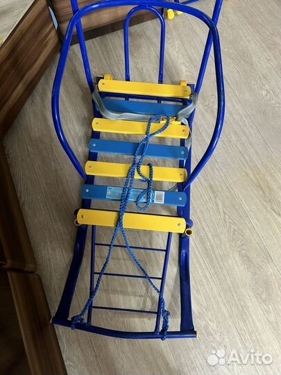 Детские санки с колесами