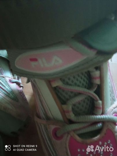 Роликовые коньки fila 29-32