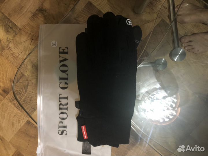 Перчатки для сенсорных экранов. Новые. Размер XL