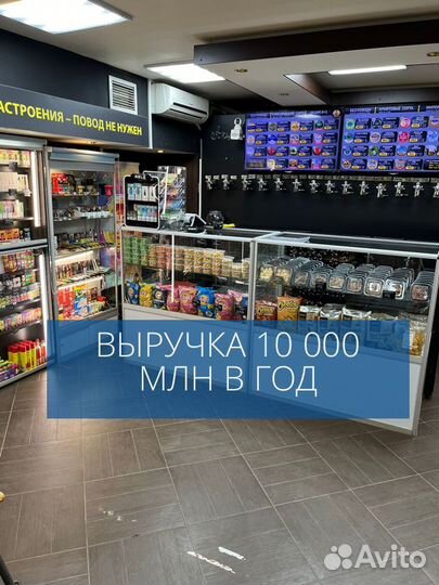 Магазин разливного пива/ напитков. 10 млн/год