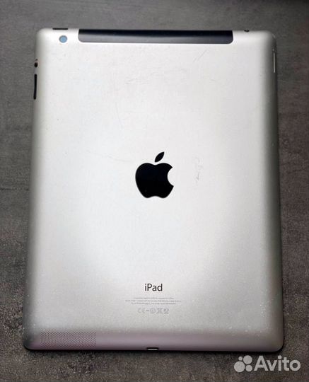 Apple iPad 4 Wifi+Cellular 32 gb (не рабочий)