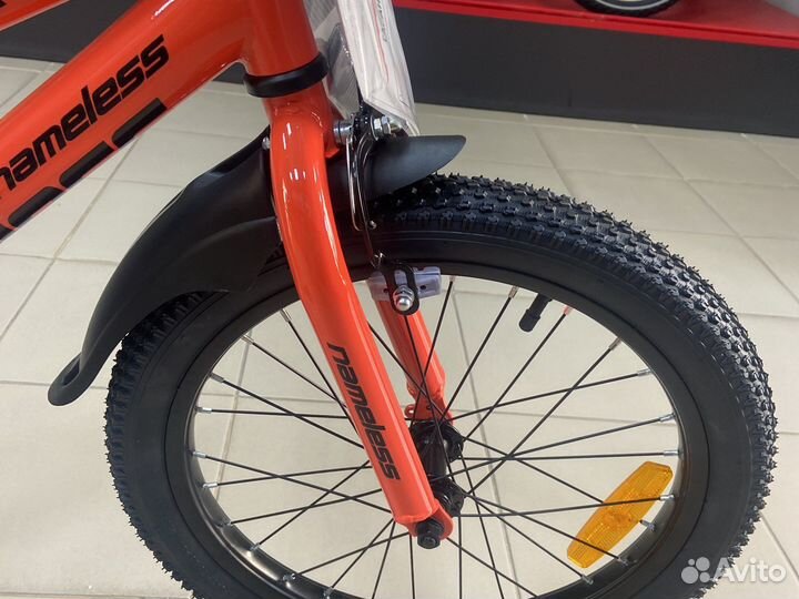 Велосипед 16 Nameless Sport красно-черный