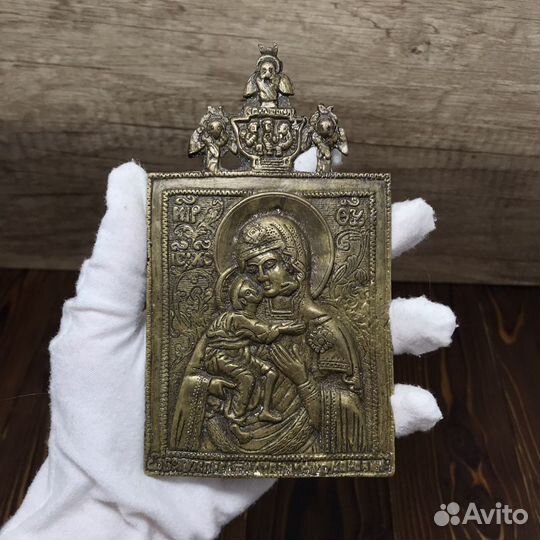 Старинная Икона Старообрядческая Царская Редкая