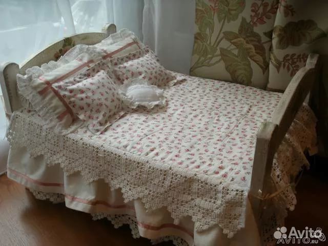 Набор Пастельного белья для кукол