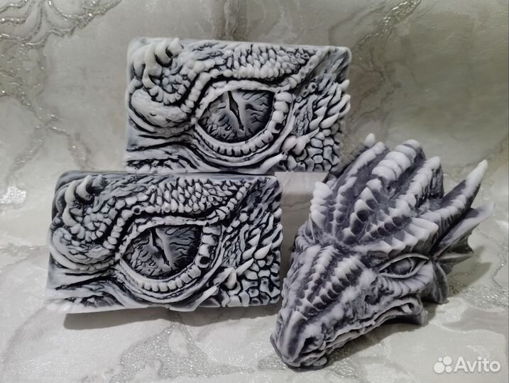 Мыло ручной работы Дракон