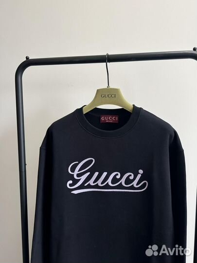 Черный свитшот Gucci