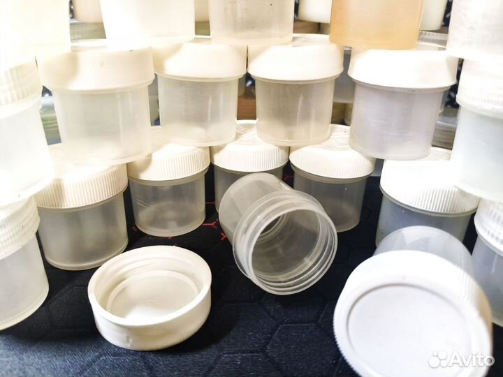 Баночки из под гуаши для хранения мелочей