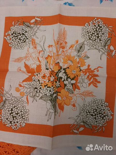 Столовые салфетки льняные