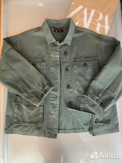Куртка Z A R A плотный хлопок