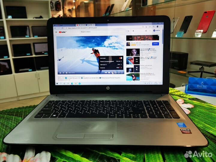 Быстрый ноутбук HP core i5 6gb Radeon R5