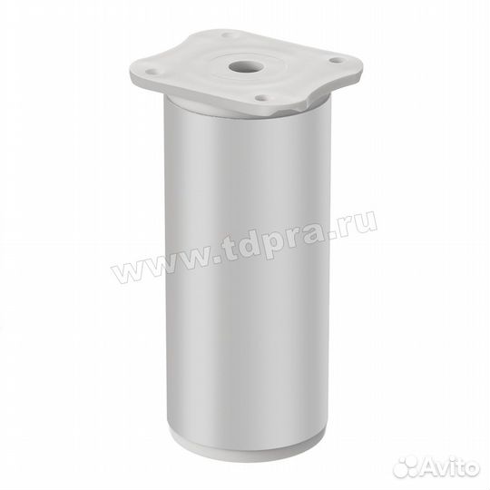 Опора декоративная ADJ7.100.WHT H100+18мм белый