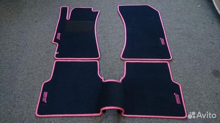 Ворсовые коврики для Subaru Impreza GD/GG
