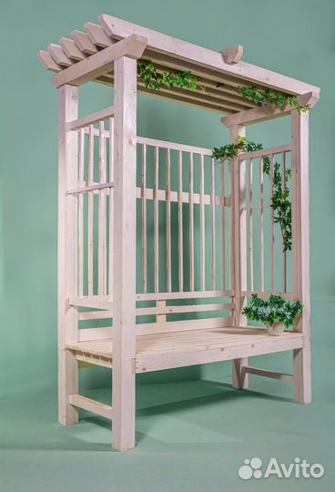 Пергола деревянная
