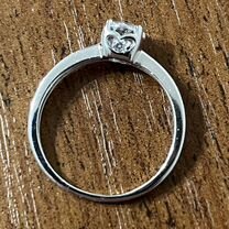 Кольцо с фианитами