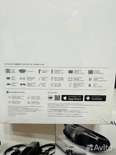 Dji avata 2 pro view combo (3 батареи)