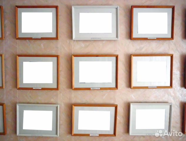 Рамки деревянные, стекло, 30х40, цена за 1 шт
