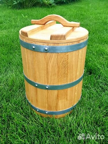 Кадка дубовая 12 л