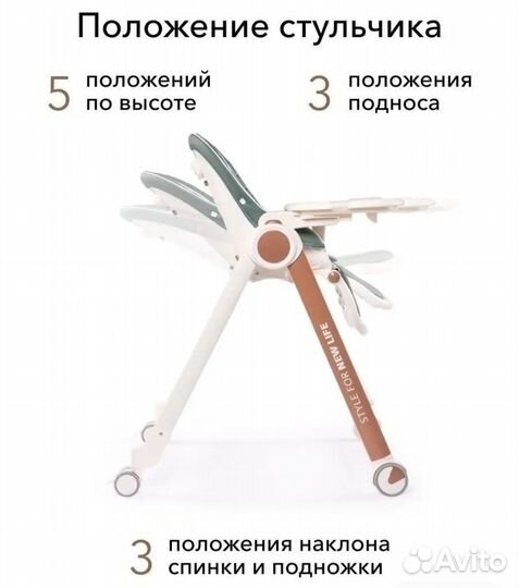 Стул для кормления happybaby