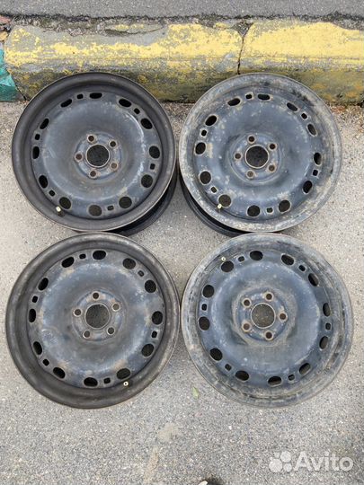 Штампованные диски r15 5x100