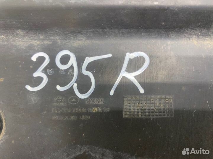 Пыльник бампера передний правый Hyundai I30