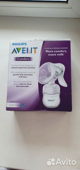 Молокоотсос avent ручной