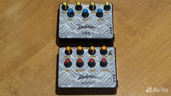 Гитарные педали Diezel VH4/Herbert/Gold Sky Delay